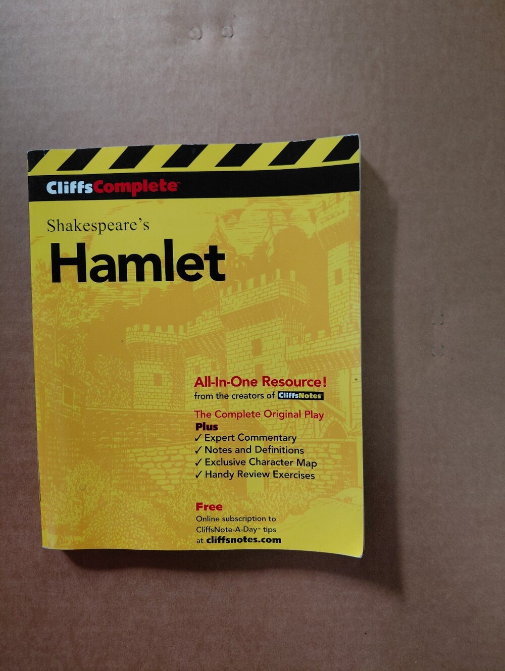 CliffsComplete Hamlet Yellow Study Guide